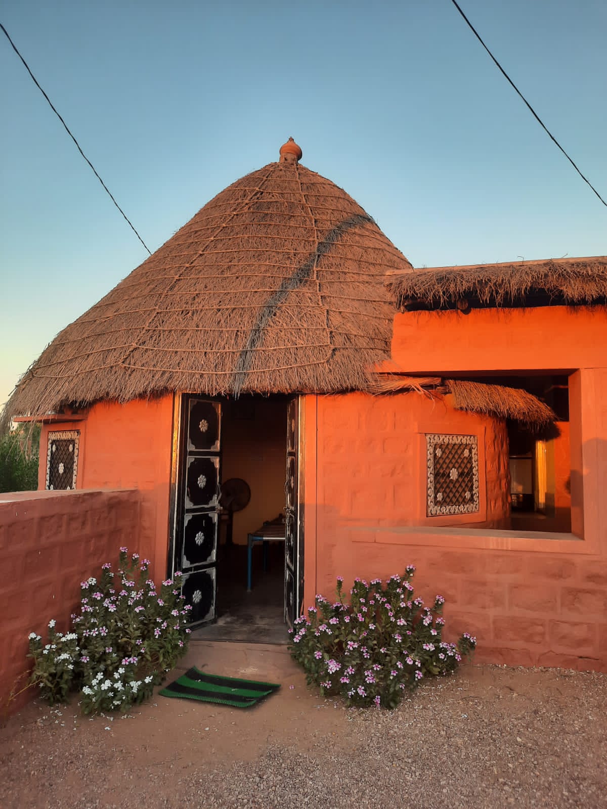 huts in osian desert