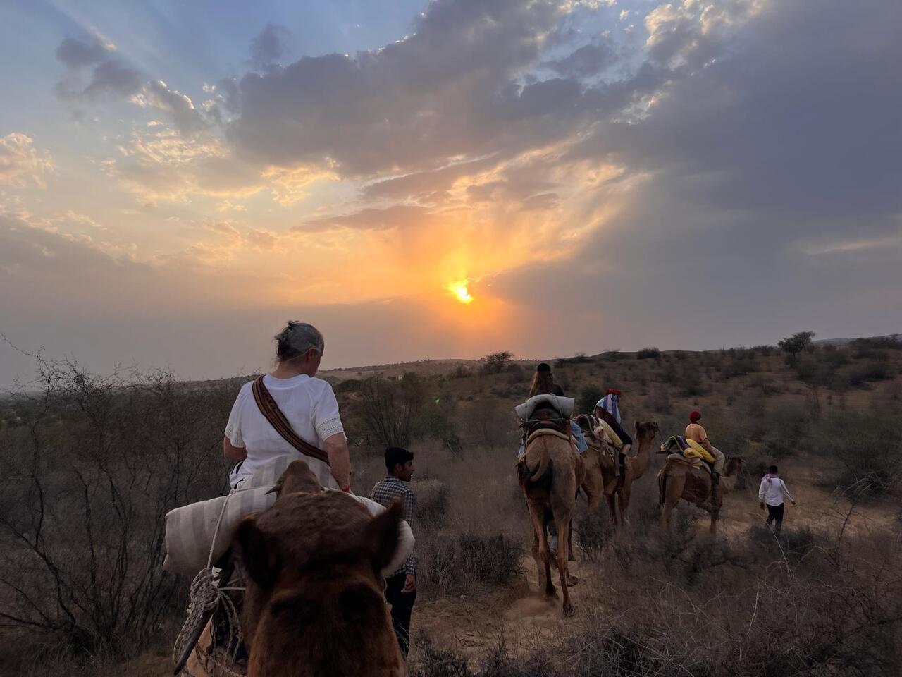 camel ride on jodhpur desert